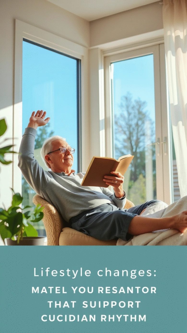 lifestyle changes to enhance circadian rhythm in older individuals