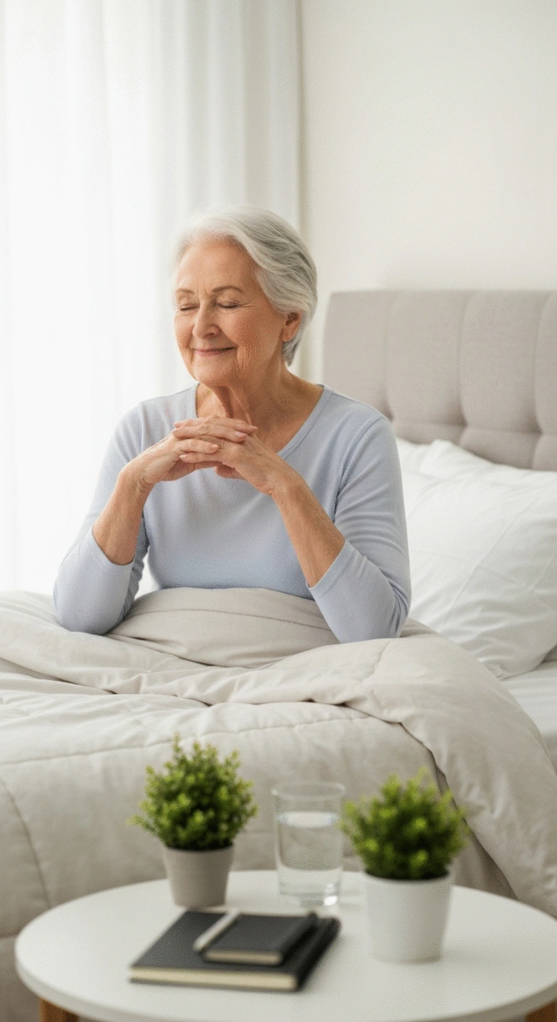 managing stress and anxiety to enhance sleep in elderly